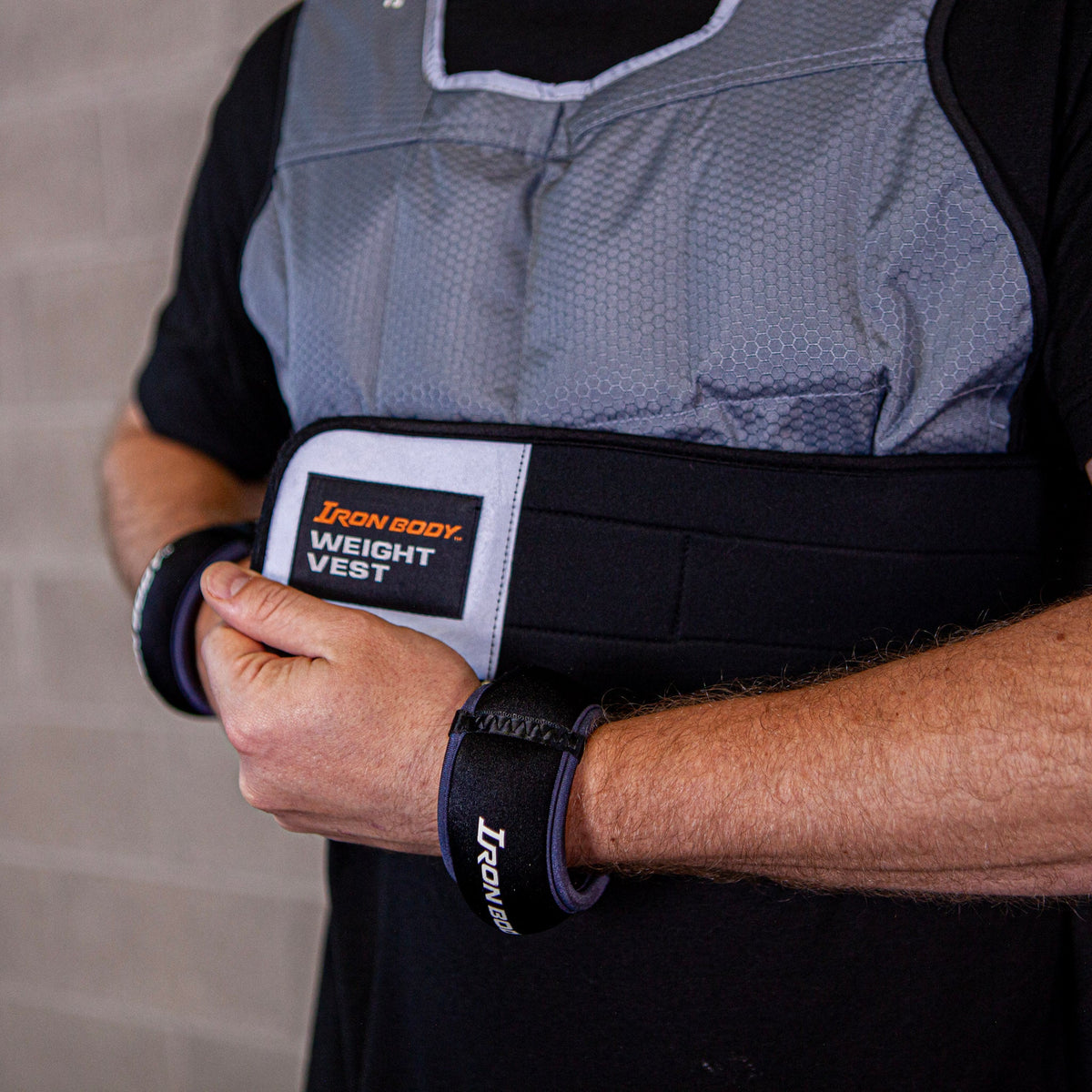 Iron Body Fitness Slip-On Wrist Weights