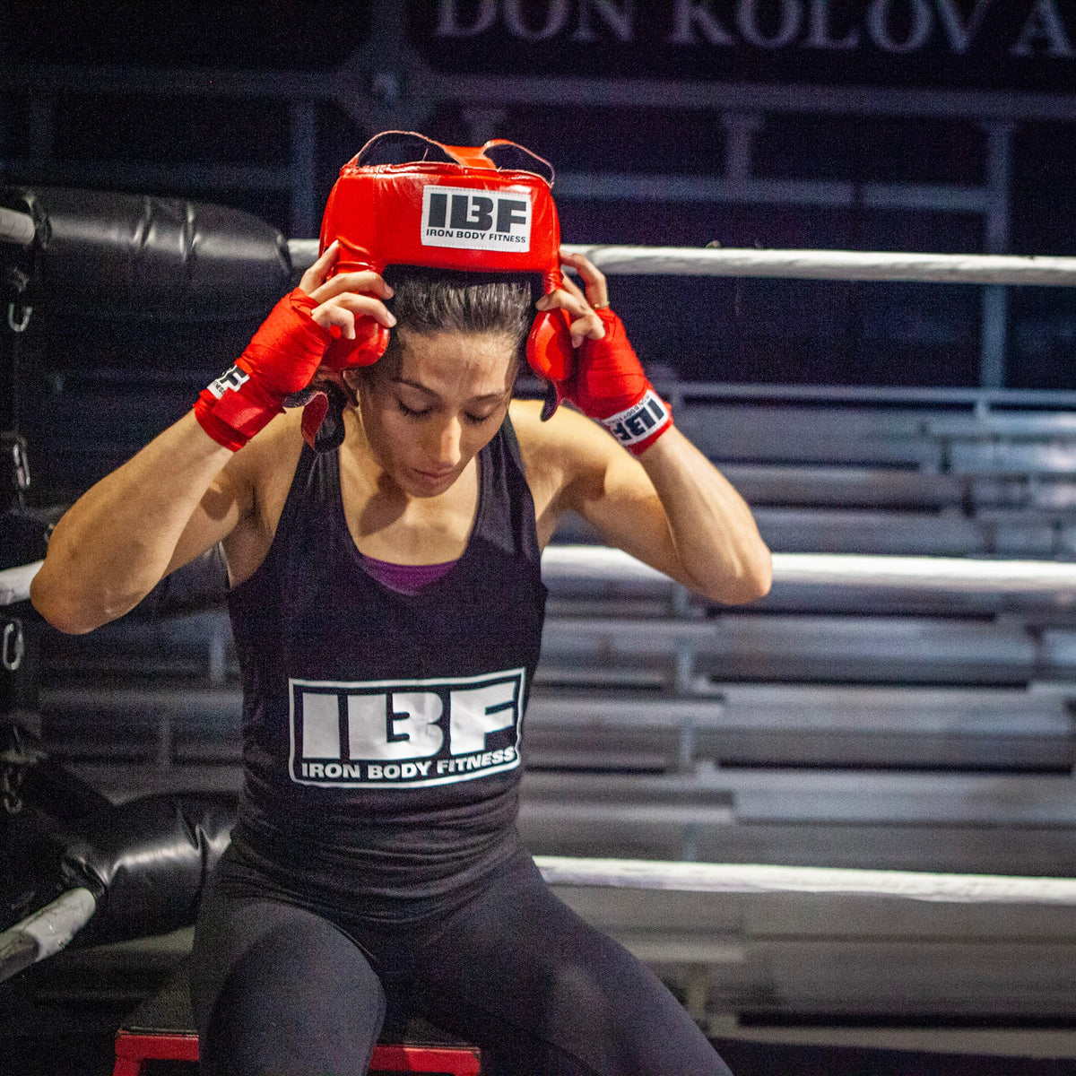 Iron Body Fitness Boxing Head Gear