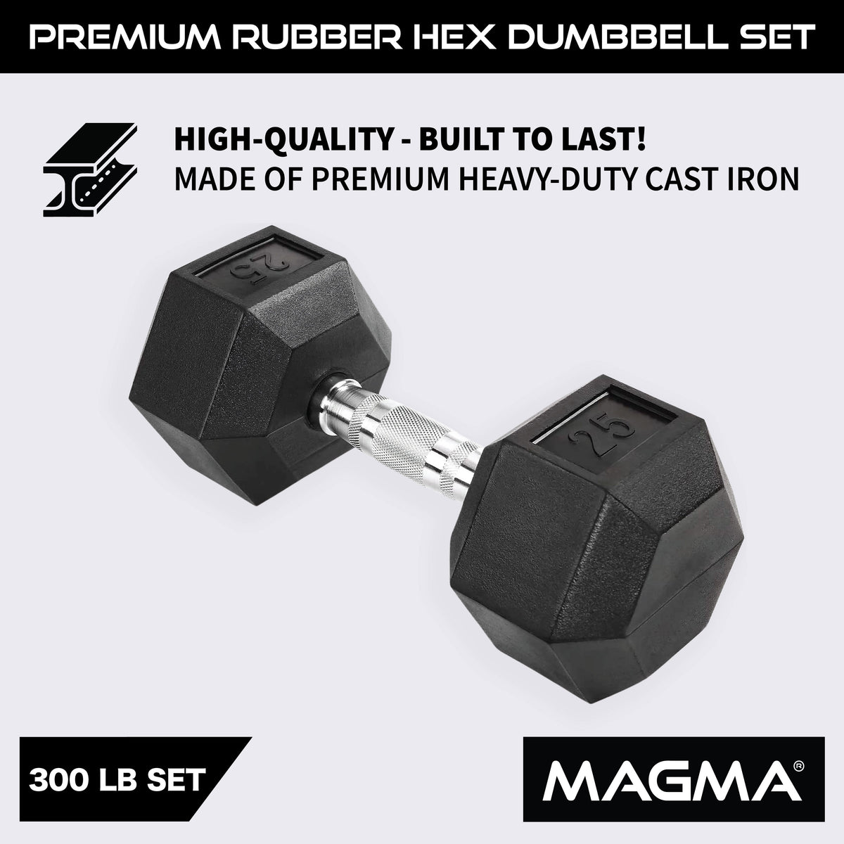 300 lb dumbbell online set