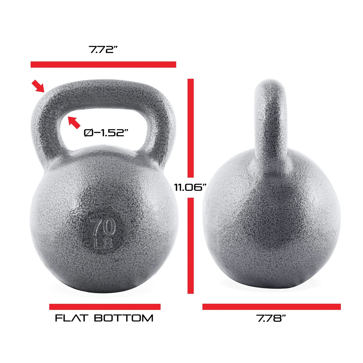 CAP Barbell Cast Iron Kettlebells