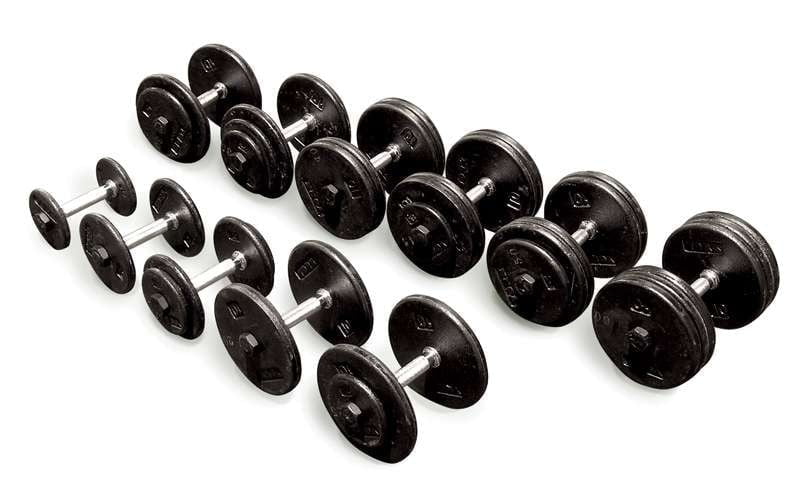York Pro Welded Dumbbells