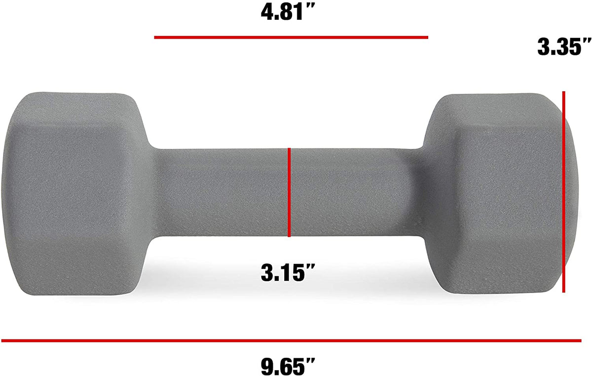 CAP Barbell Neoprene Dumbbells MAGMA Fitness