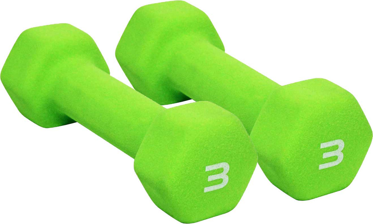 Cap barbell 3 discount lb neoprene dumbbell