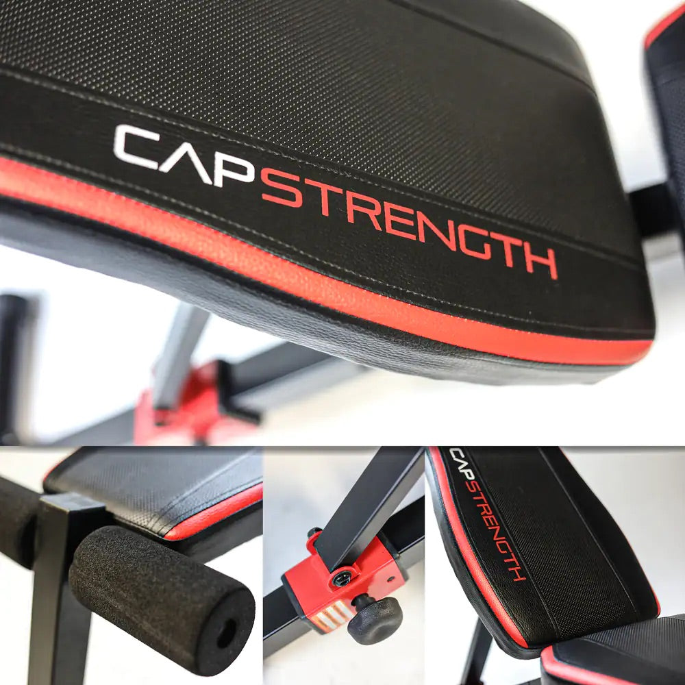 Workout Bench Cap Strength Adjustable Fid Bench CAP Barbell