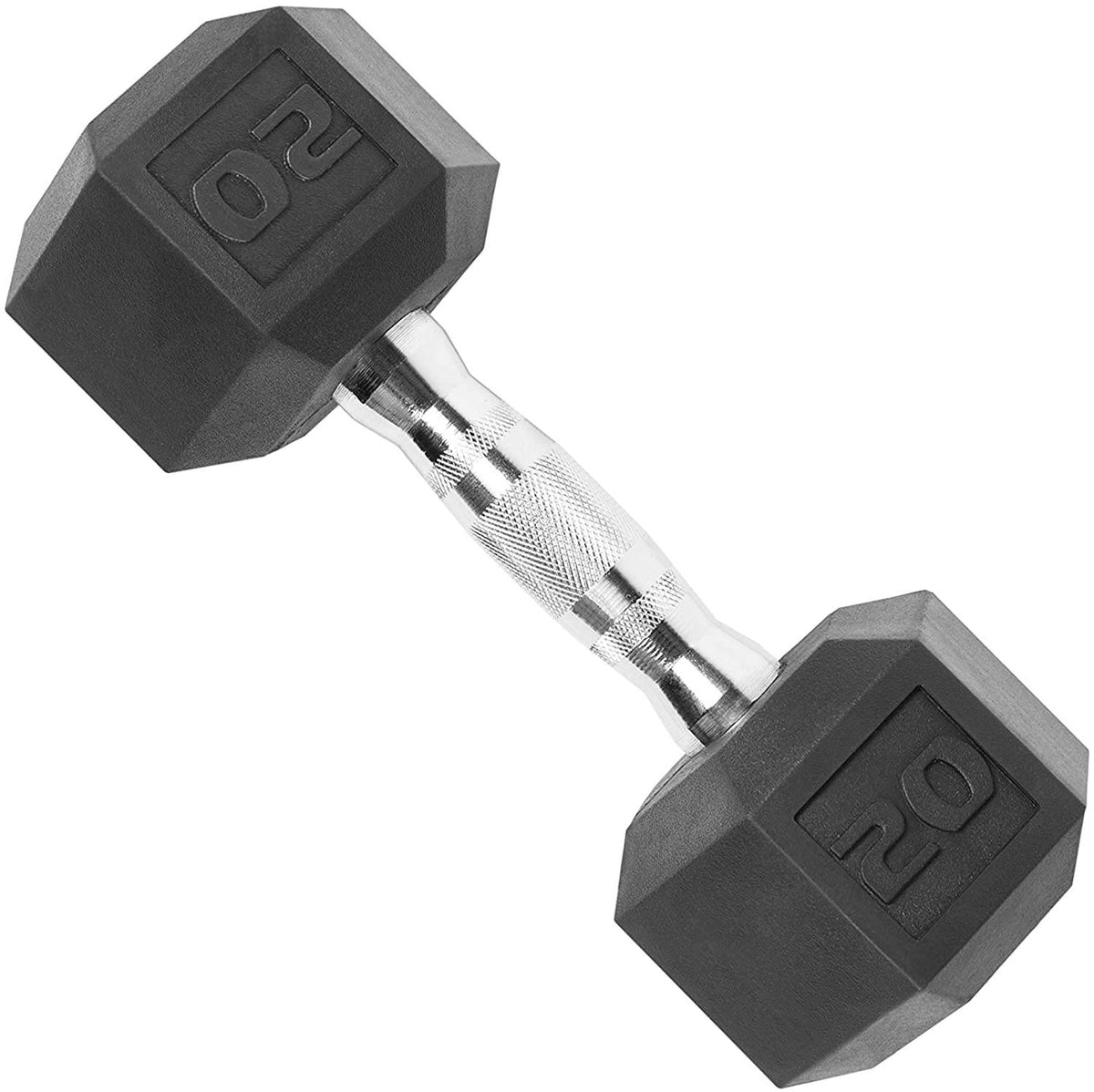 Cap barbell 45 best sale lb coated hex dumbbell