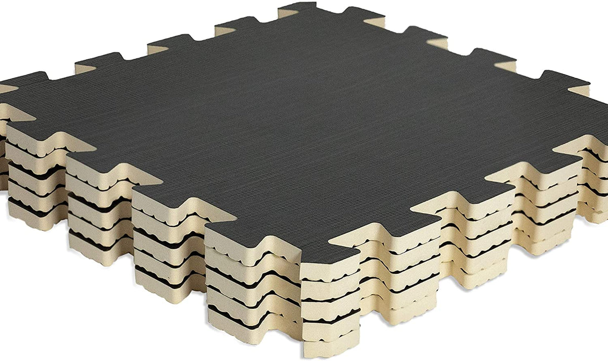 CAP Barbell Puzzle Exercise Mats (12 Pieces, 12 SQ FT)