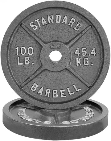 Plaques de poids standard vintage Champs Barbell 2,5 lbs CHROME 1 trou Plaques de poids standard vintage Champs Barbell 2,5 lbs CHROME 1 trou