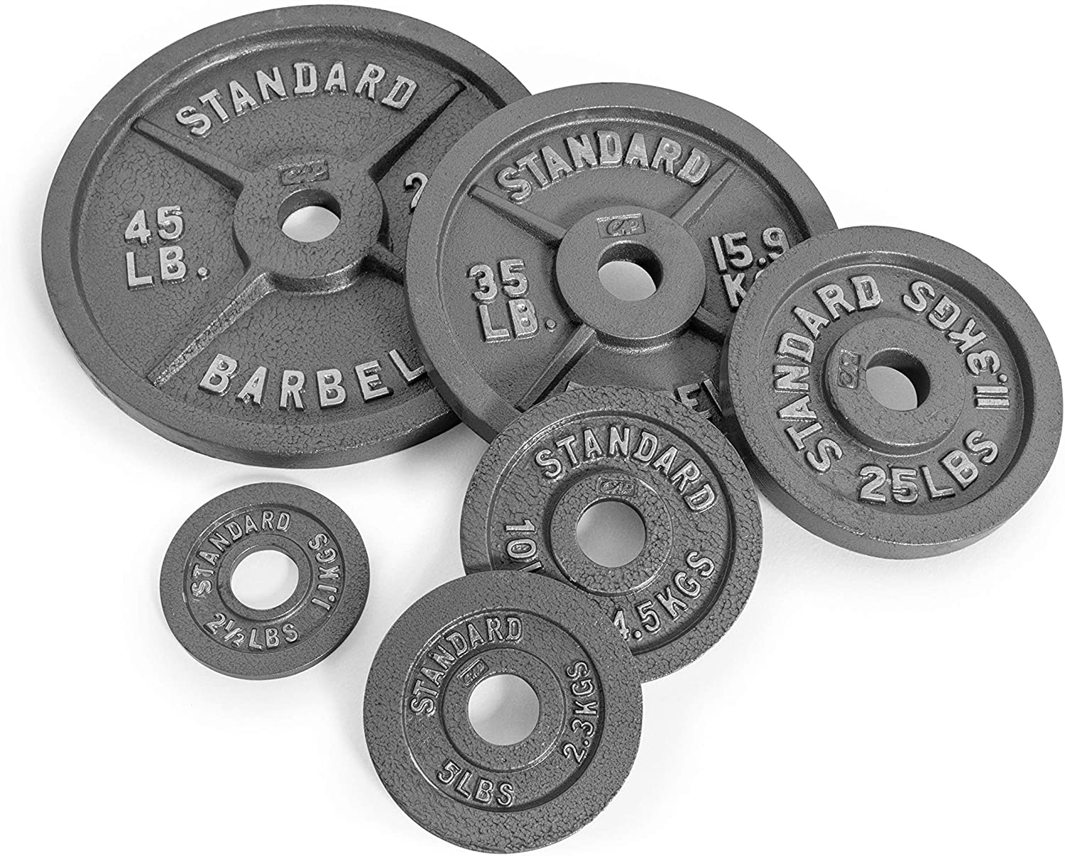 CAP Barbell Olympic 2-Inch Weight Plates