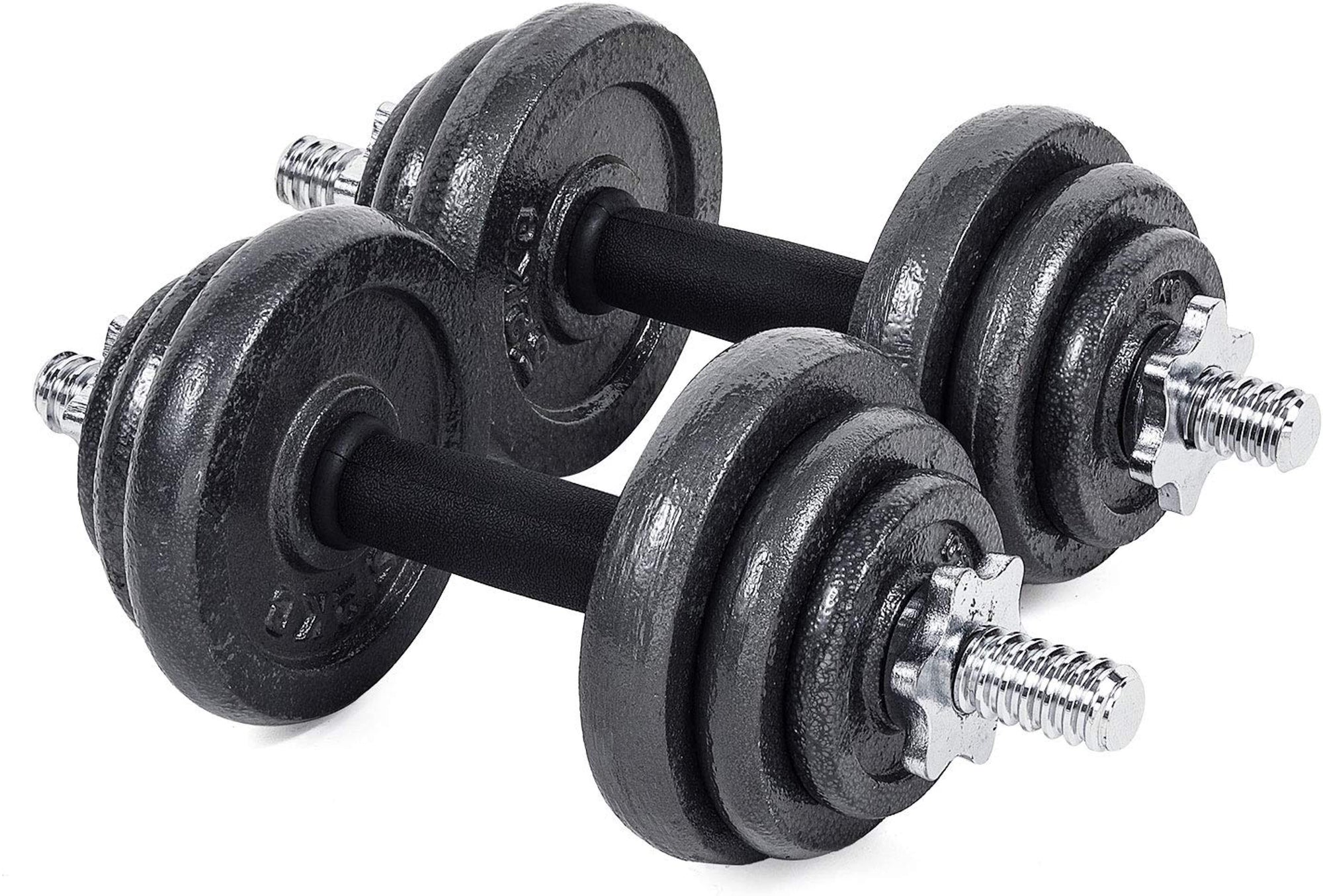 MAGMA 44 LB Adjustable Dumbbell Set With Case