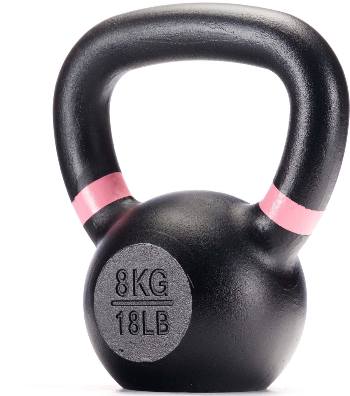 MAGMA 18 lb / 8 KG Cast Iron Kettlebell - Pink
