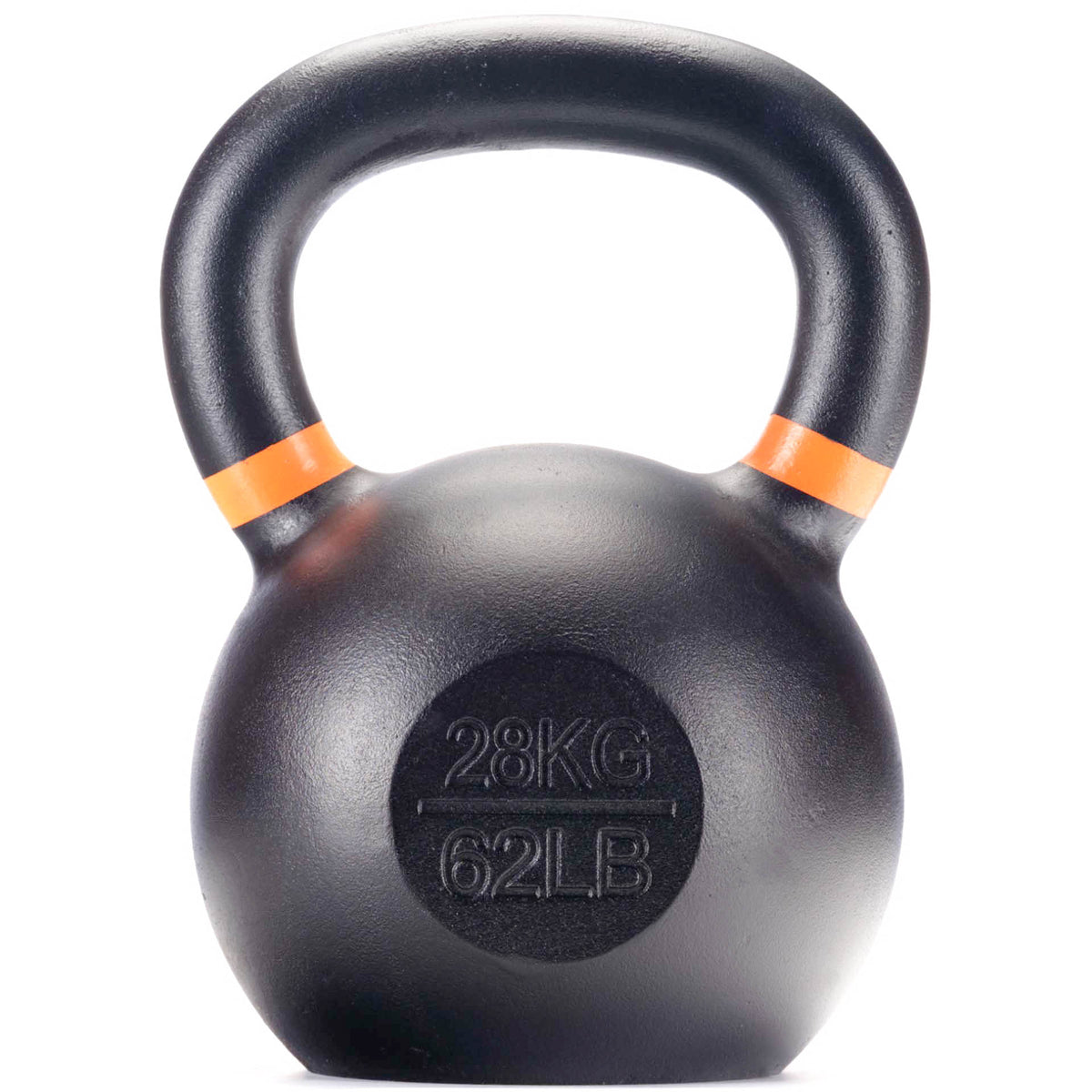 MAGMA 62 lb / 28 KG Cast Iron Kettlebell - Orange