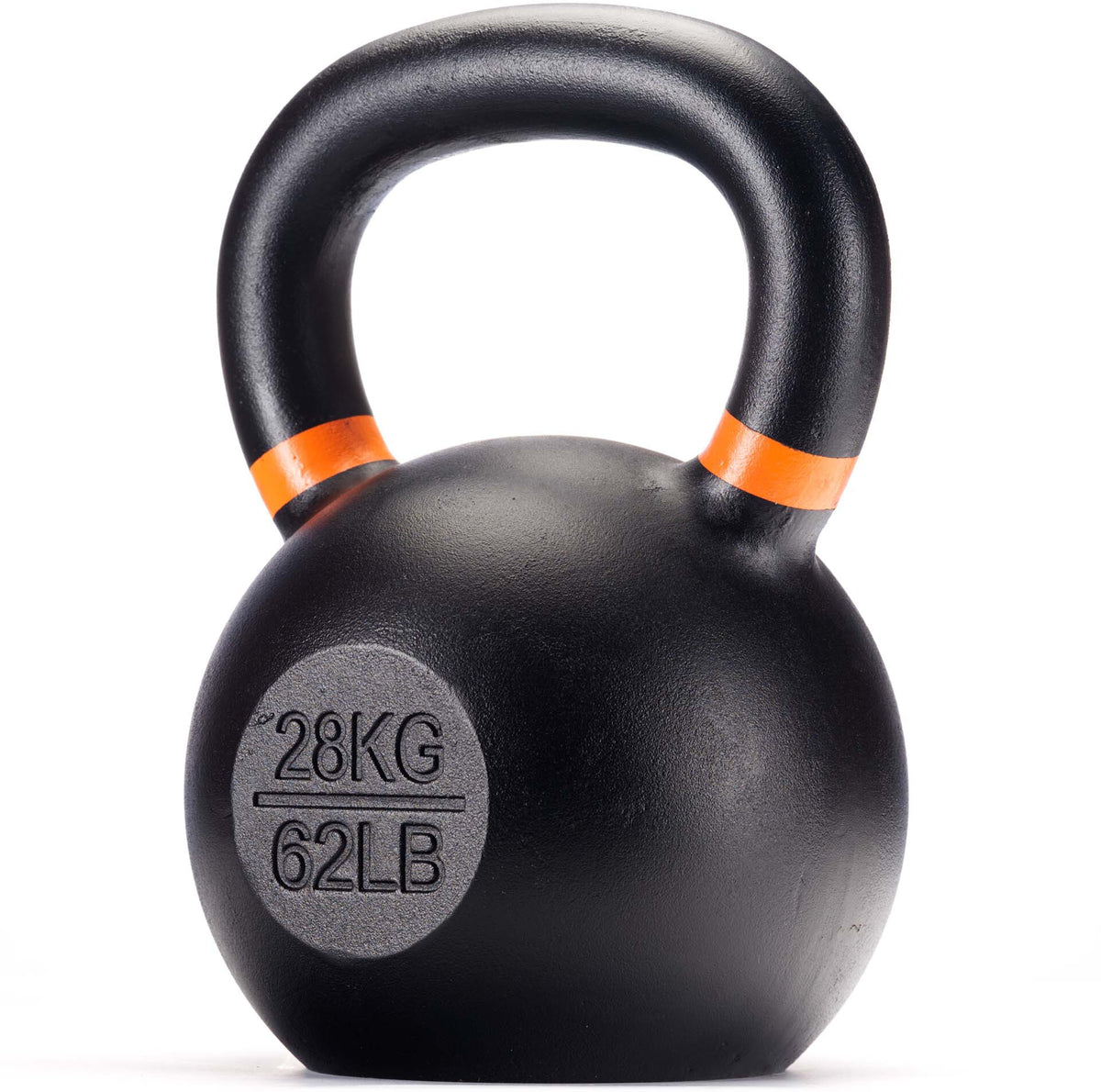 MAGMA 62 lb / 28 KG Cast Iron Kettlebell - Orange