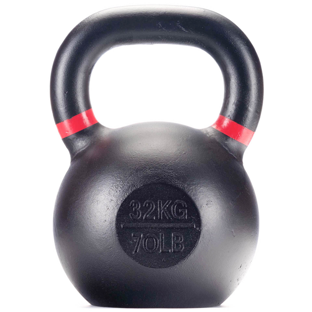 MAGMA 70 lb / 32 KG Cast Iron Kettlebell - Red