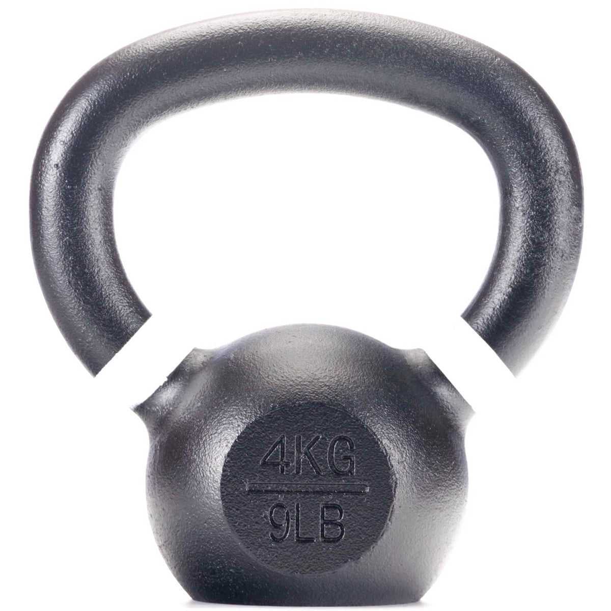 MAGMA 9 lb / 4 KG Cast Iron Kettlebell - White
